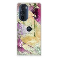 Hoesje maken Motorola Edge 30 Pro Letter Painting