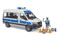 Bruder MB Sprinter politiewagen met agent en acc