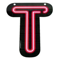 NEON letter T