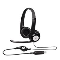 Logitech ClearChat Comfort USB Binaural zwarte hoofdtelefoon audio - hoofdtelefoon audio (Binaural, zwart, met kabel, 20-20.000 Hz, 100-10.000 Hz, USB)