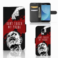 Samsung Galaxy J5 2017 Portemonnee Hoesje Zombie Blood