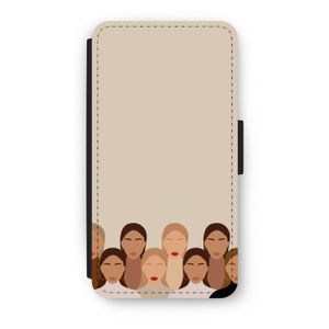 Girls girls girls: iPhone XS Flip Hoesje