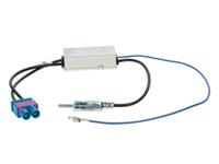 Antenne Adapter DIN >Dubbel-Fakra/ Phantom power Volkswagen - Audi - Skoda - Maserati - Seat -Scania