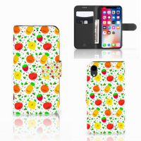 Apple iPhone Xr Book Cover Fruits - thumbnail