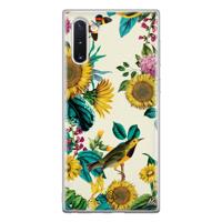 Samsung Galaxy Note 10 siliconen hoesje - Sunflowers