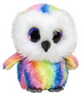 Lumo Stars knuffel Lumo Owl Stripe multicolor 15 cm
