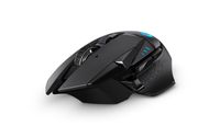 Logitech G G502 muis RF Draadloos Optisch 16000 DPI Rechtshandig