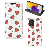 Samsung Galaxy A72 (5G/4G) Hoesje met Magneet Hearts - thumbnail