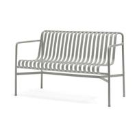 HAY Palissade tuinbank met armleuning sky grey