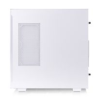 Thermaltake Divider 300 TG Air Snow Midi-tower PC-behuizing Wit 2 voorgeïnstalleerde ventilators, Zijvenster, Stoffilter - thumbnail