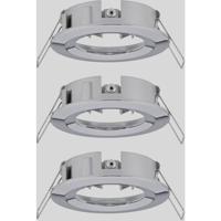 Paulmann 92482 EBL Choose Inbouwring Set van 3 stuks 10 W Chroom - thumbnail