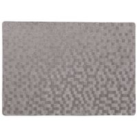 Stevige luxe Tafel placemats Stones grijs 30 x 43 cm - thumbnail