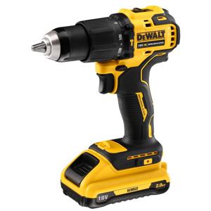 DeWALT DCD709D2T-QW boor 1650 RPM 1,6 kg Zwart, Geel