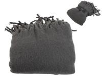 Gusta Plaid 130x170cm antraciet