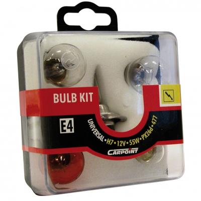 Carpoint reserveset gloeilampen H7 12V 55W oranje 7 delig Carpoint reserveset gloeilampen H7 12V 55W oranje 7 delig