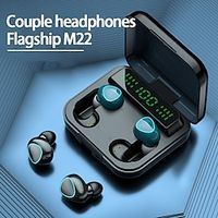 M22 TWS True draadloze hoofdtelefoon In het oor Bluetooth 5.0 Waterbestendig Sportief Ergonomisch Ontwerp voor Apple Samsung Huawei Xiaomi MI Dagelijks gebruik Reizen Voor buiten Mobiele telefoon Lightinthebox