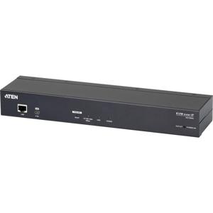 ATEN 1 lokale/externe toegang voor delen, 1-poort VGA KVM over IP-switch met enkele uitgang geschakelde PDU (1920 x 1200)