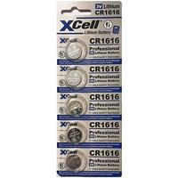 XCell Knoopcel CR1616 (voor veel verschillende kleine apparaten, lange levensduur, lage zelfontlading) 148260