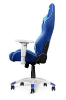 AKRacing California PC-gamestoel Gestoffeerde gevoerde zitting Blauw, Wit - thumbnail