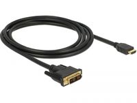 DeLOCK 85584 video kabel adapter 2 m HDMI Type A (Standaard) DVI-D - thumbnail