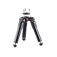 Manfrotto MVT535HH Hi-Hat 535 Aluminium Video Statief met halve schaal (75 mm) incl. Adapter voor 60 mm