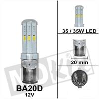 Lamp 12V BA20 35/35 LED
