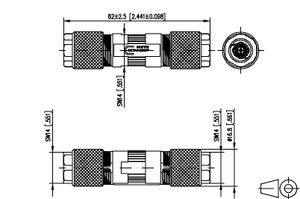 Metz Connect Metz Connect kabelverbinders Class FA CAT 7a 130863-02-E Adapter Aantal polen: 8 Metaal 1 stuk(s)