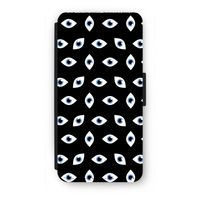 Eyes pattern: iPhone 8 Flip Hoesje - thumbnail