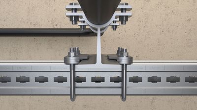 Fischer 547855 bevestigingsframe voor loodgieterswerk Steun