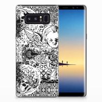 Silicone Back Case Samsung Galaxy Note 8 Skulls Angel - thumbnail