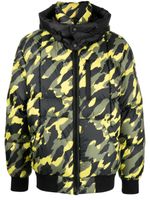 Moose Knuckles veste bomber à imprimé camouflage - Jaune