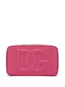 Dolce & Gabbana petit sac à bandoulière DG Logo - Rose