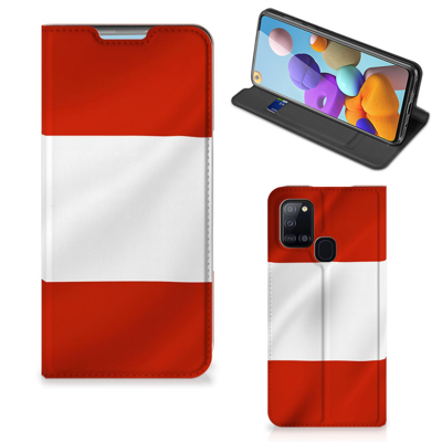 Samsung Galaxy A21s Standcase Oostenrijk