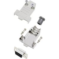 encitech DTNT09-M-DMS-K 6355-0070-31 D-sub female connectorset 180 ° Aantal polen: 9 Soldeerkelk 1 set(s)