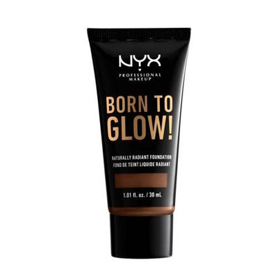 NYX Professional Makeup Born to Glow! Naturally Radiant foundation - Deep Rich BTGRF20 NYX Professional Makeup Born to Glow! Naturally Radiant foundation - Deep Rich BTGRF20