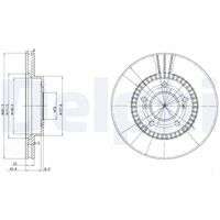 Remschijf BG3061 - thumbnail