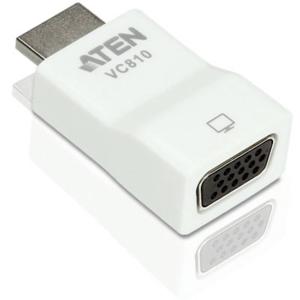 ATEN VC810-AT HDMI / VGA Adapter [1x HDMI-stekker - 1x VGA-bus] Grijs 0 m