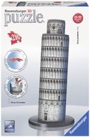 Ravensburger puzzel 216 stukjes gebouwen midi toren van pisa 3D - thumbnail