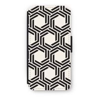 Geometrisch patroon: iPhone 8 Flip Hoesje - thumbnail