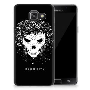 Silicone Back Case Samsung Galaxy A3 2016 Skull Hair