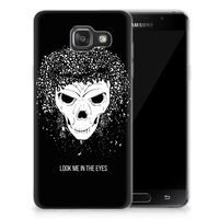 Silicone Back Case Samsung Galaxy A3 2016 Skull Hair - thumbnail