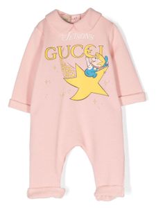 Gucci Kids x The Jetsons grenouillère en coton - Rose