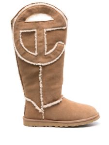 UGG x Telfar bottines en daim à logo - Tons neutres