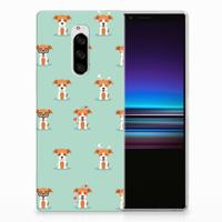Sony Xperia 1 TPU Hoesje Pups