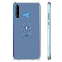 Huawei P30 Lite Stevig Bumper Hoesje Baby Rhino