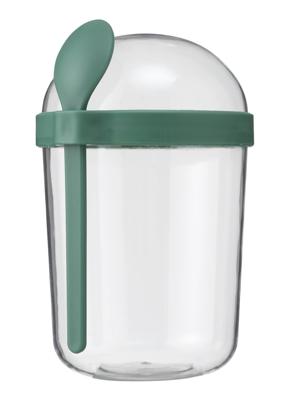 HEMA Yoghurt To Go Beker 500ml Groen (groen) HEMA Yoghurt To Go Beker 500ml Groen (groen)