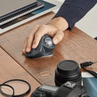 Logitech MX Ergo muis Rechtshandig RF draadloos + Bluetooth Trackball 440 DPI - thumbnail