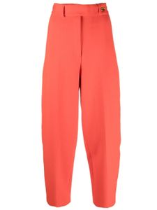 AERON pantalon Medeleine fuselé à taille haute - Rouge