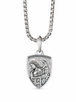 David Yurman collier St. Michael en argent sterling serti de diamant noir - thumbnail