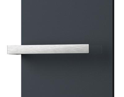 Sapho Elion enkelzijdige handdoekhouder 41cm RVS geborsteld